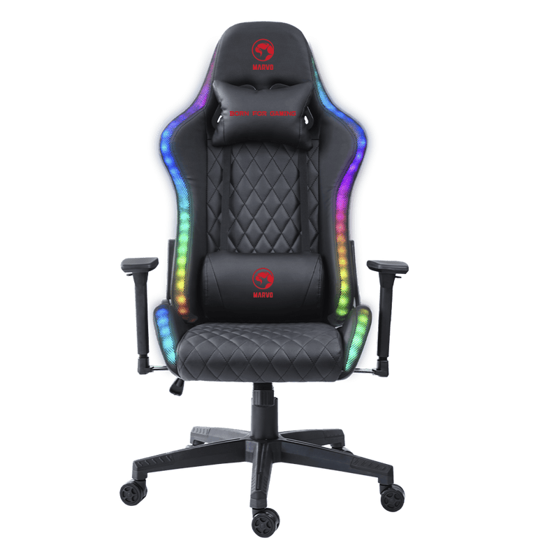 GAMING STOL - MARVO CH-35BK RGB 6932391926970