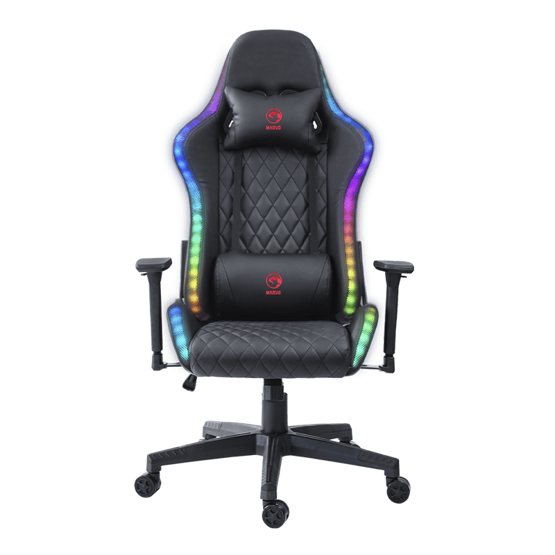 GAMING STOL - MARVO CH-35BK RGB 6932391926970