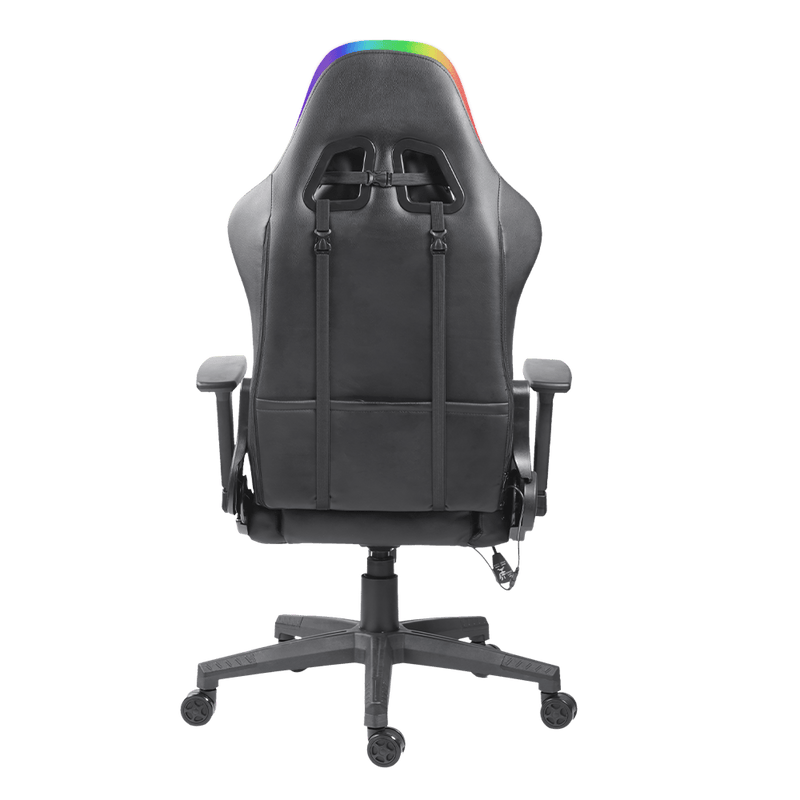 GAMING STOL - MARVO CH-35BK RGB ČRNE BARVE 6932391926970