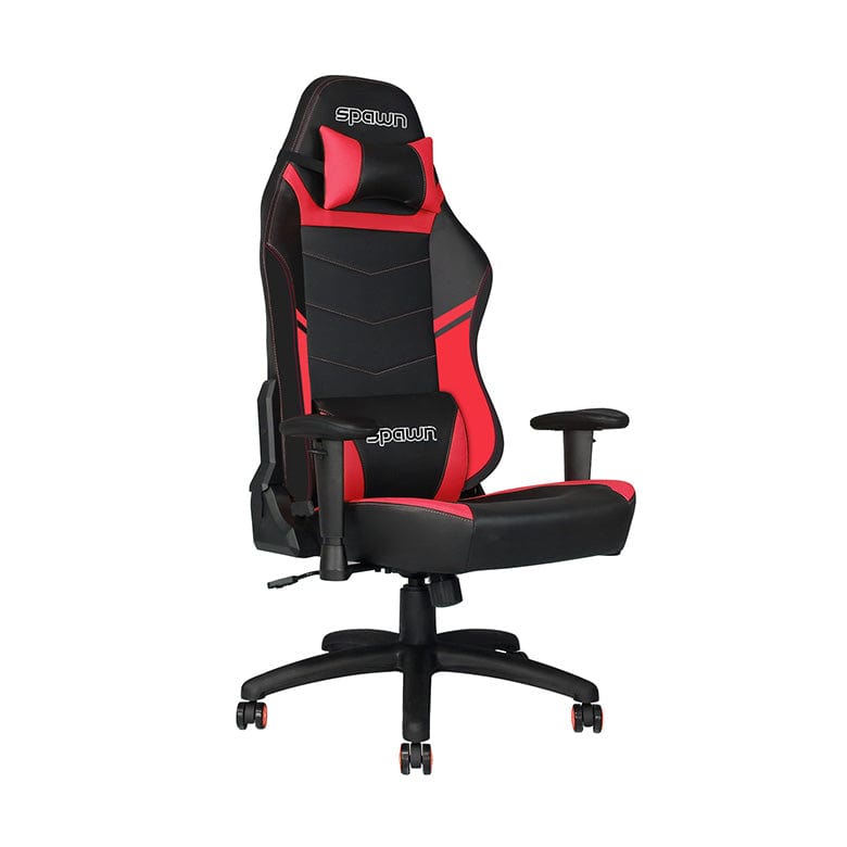 GAMING STOL SPAWN GAMING CHAIR KNIGHT SERIES - črno rdeče barve 8605042603688