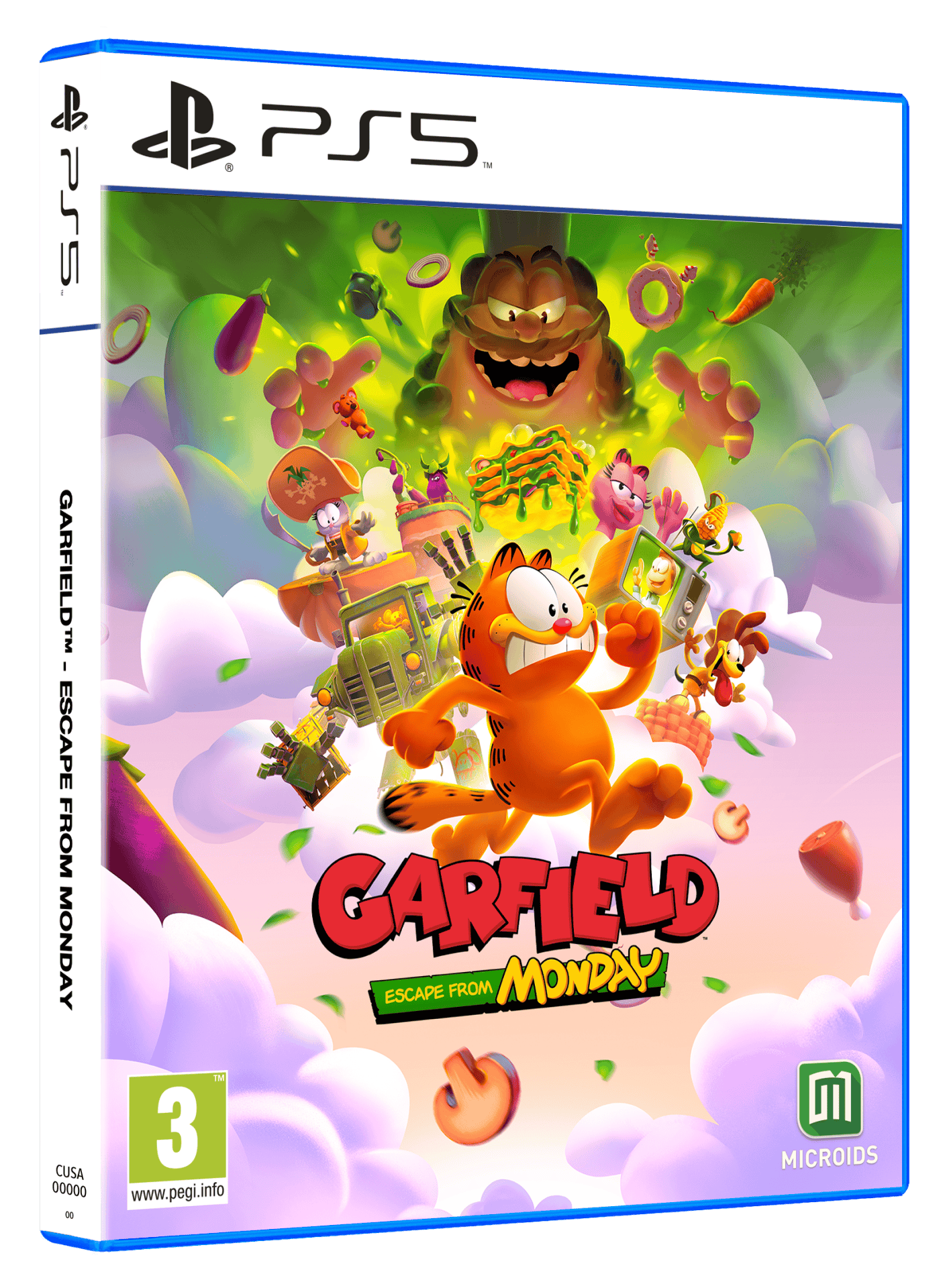 Garfield: Escape From Monday (Playstation 5) 3701529517587