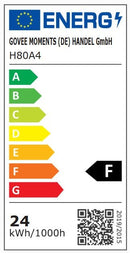 GOVEE 12INCH RGBWW + RGBIC pametna kvadratna stropna svetilka 6974316995876