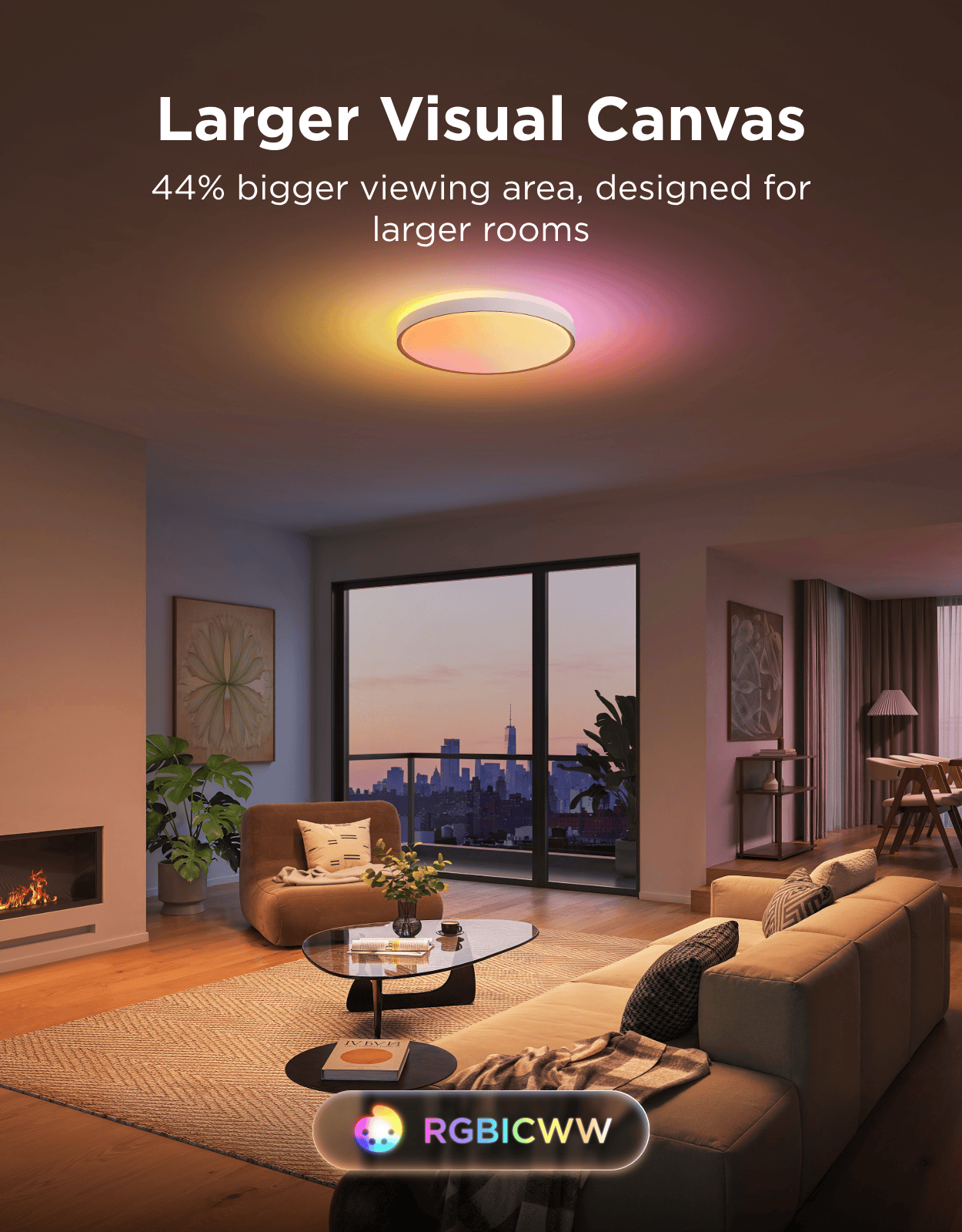 GOVEE 18INCH CEILING LIGHT PRO 46cm 6974316992196