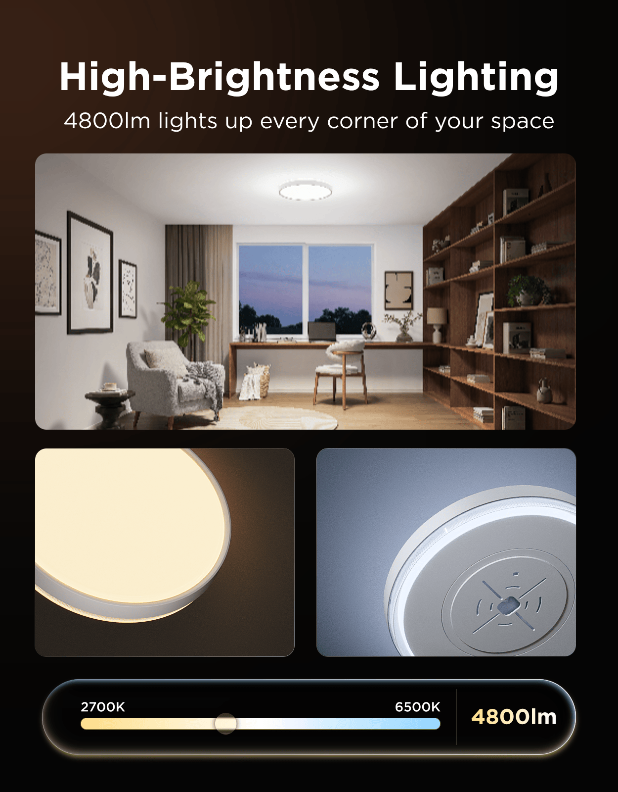 GOVEE 18INCH CEILING LIGHT PRO 46cm 6974316992196