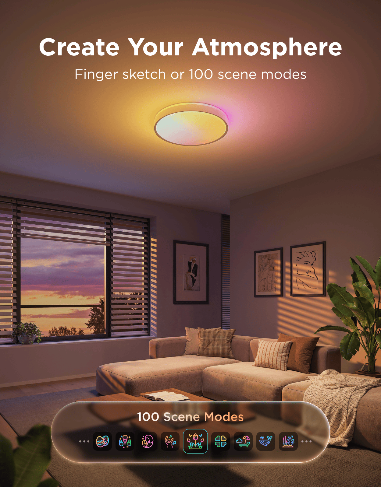 GOVEE 18INCH CEILING LIGHT PRO 46cm 6974316992196