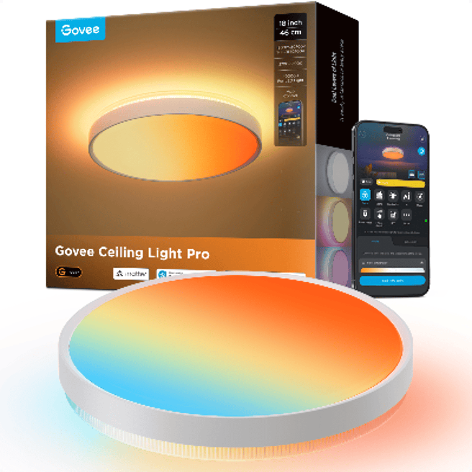 GOVEE 18INCH CEILING LIGHT PRO 46cm 6974316992196