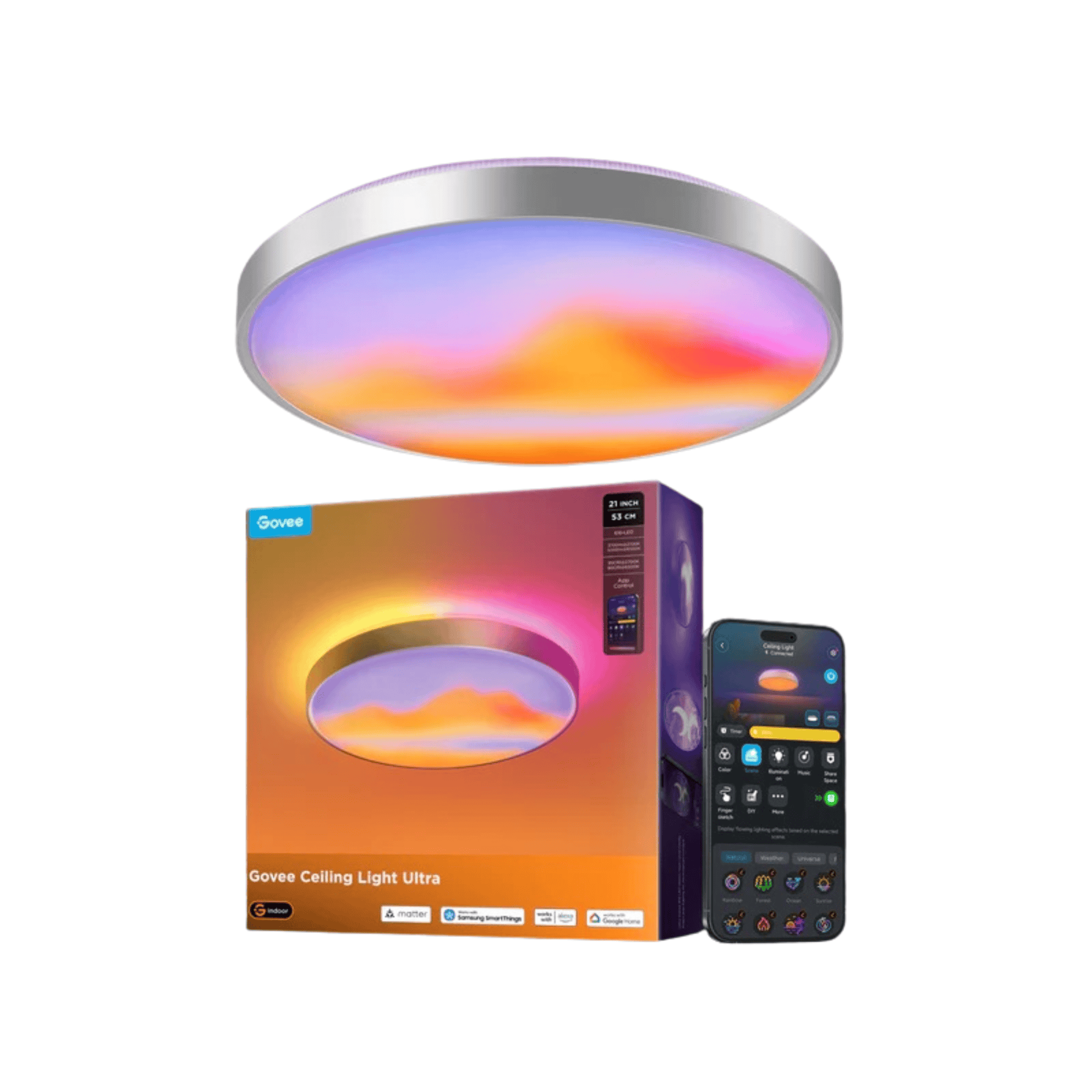 GOVEE 21INCH SMART CEILING LIGHT ULTRA 53cm 6974316990048