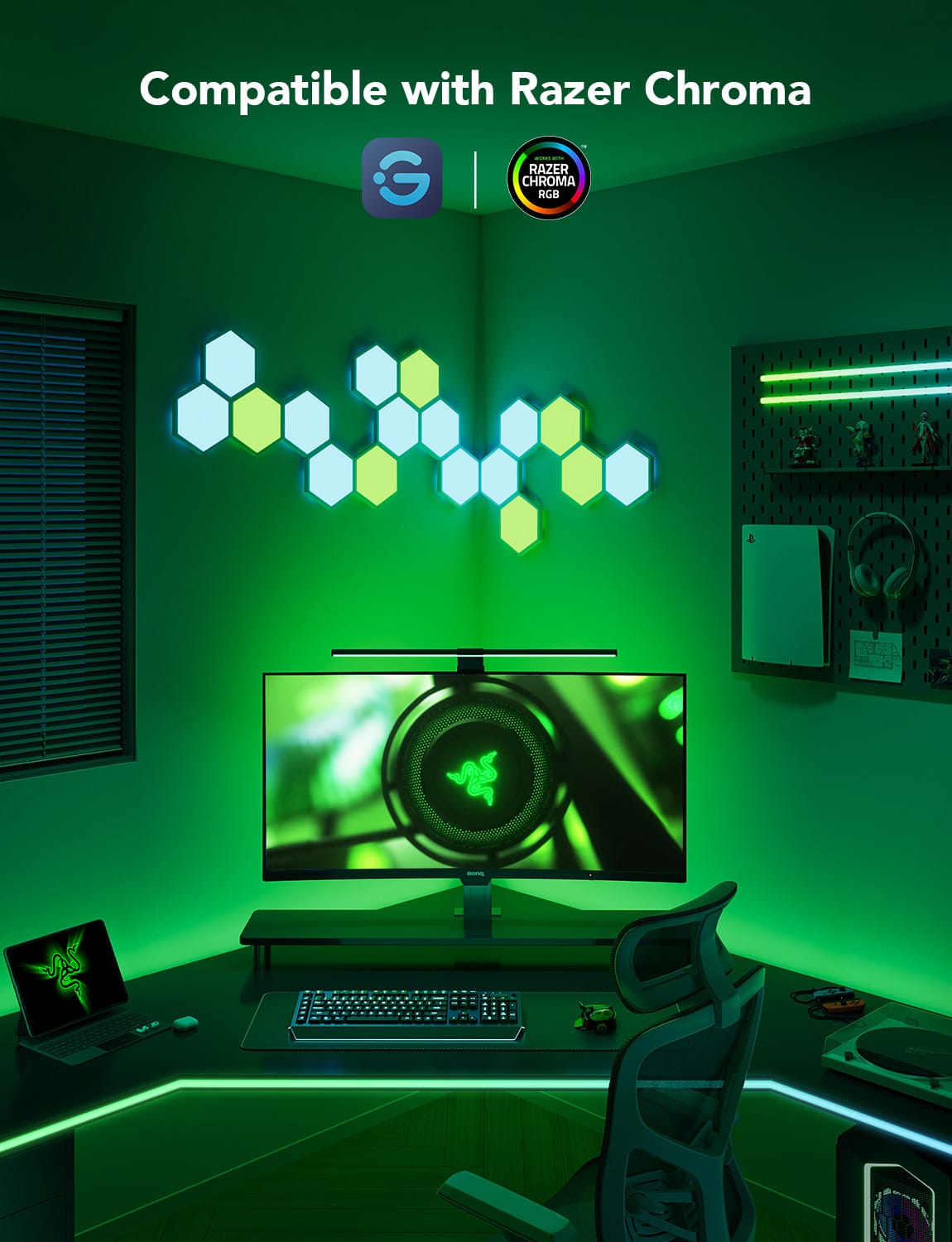 GOVEE Gaming Light Strip G1 27-34 – POŠKODOVANA EMBALAŽA 3200000006126