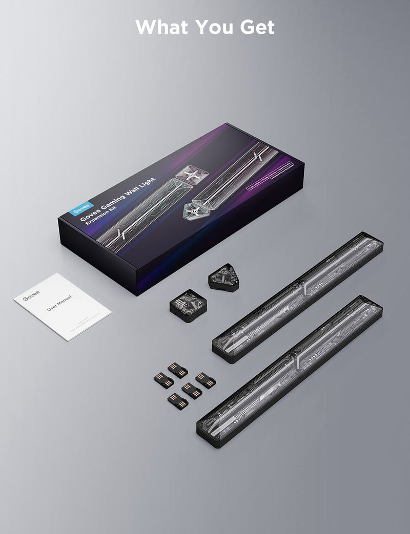 GOVEE GAMING stenska svetilka - razširitveni komplet 6974316990444