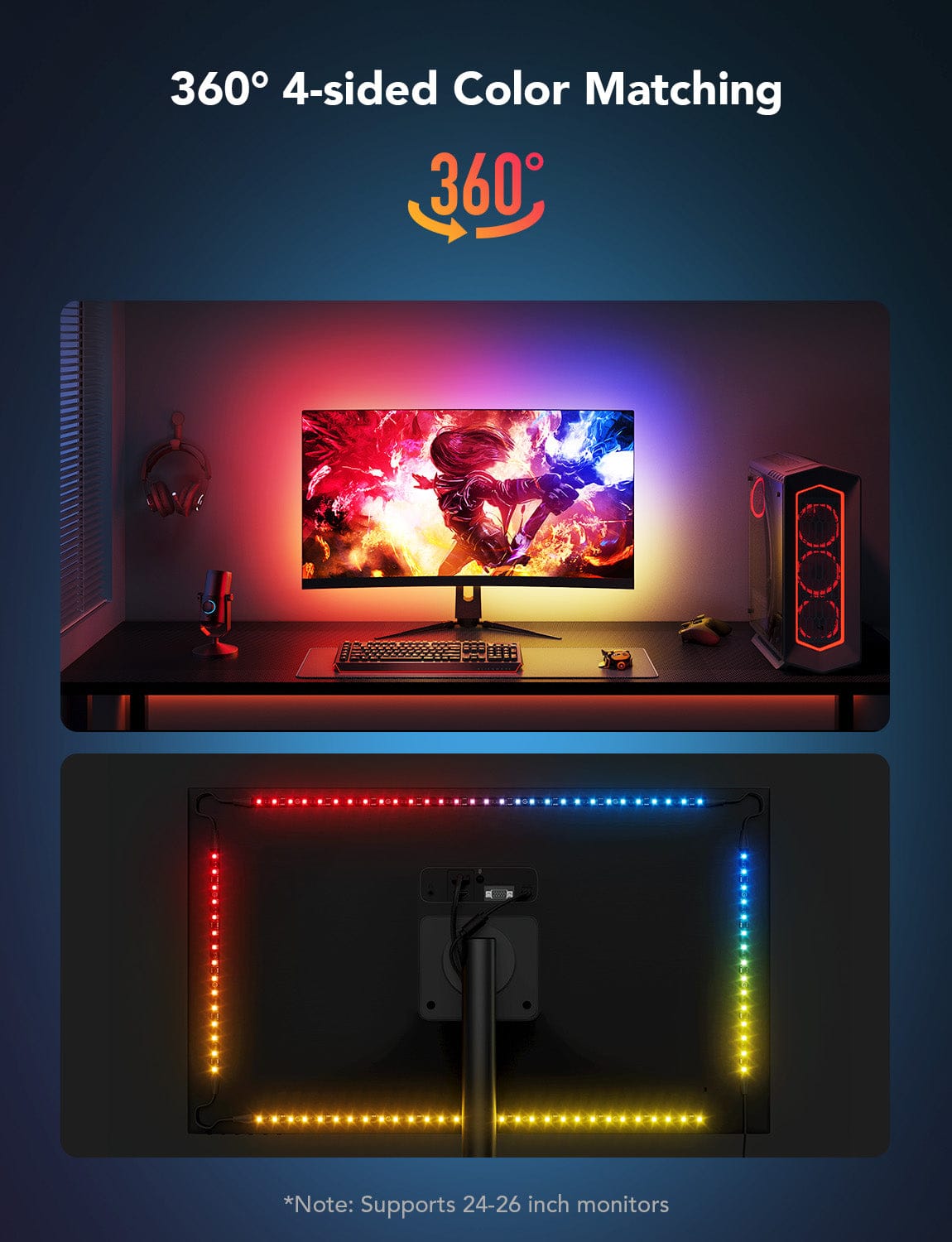 GOVEE GAMING svetlobni trak G1 - POŠKODOVANA EMBALAŽA 3200000006126