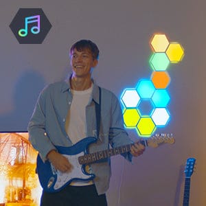 GOVEE GLIDE HEXA LIGHT PANELS - 10 PACK - POŠKODOVANA EMBALAŽA 3200000006058