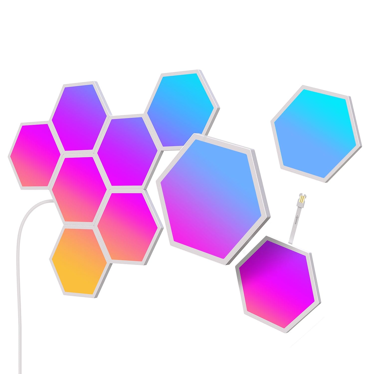 GOVEE GLIDE HEXA LIGHT PANELS - 10 PACK - POŠKODOVANA EMBALAŽA 3200000006058
