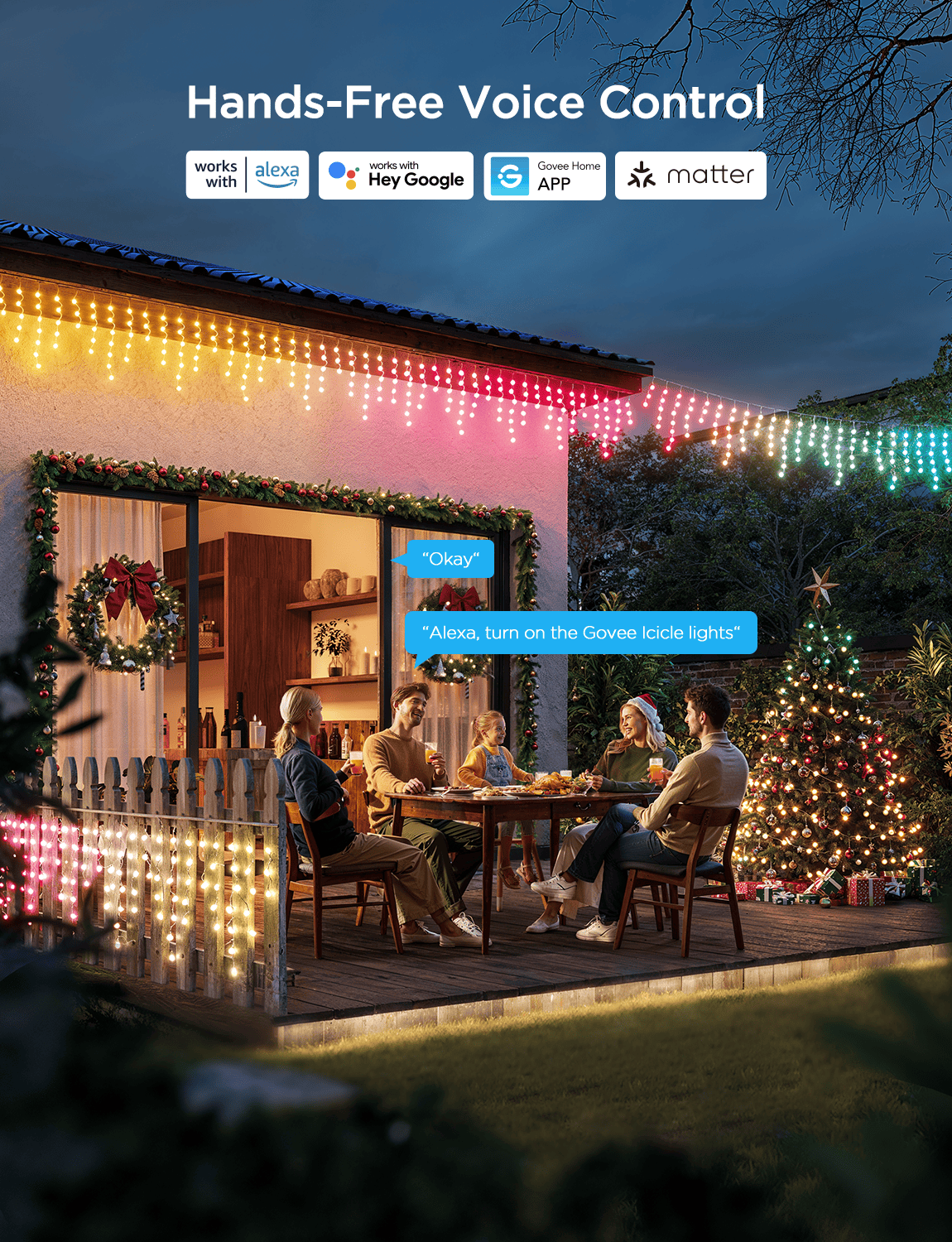 GOVEE Icicle Lights 10m 6974316990215