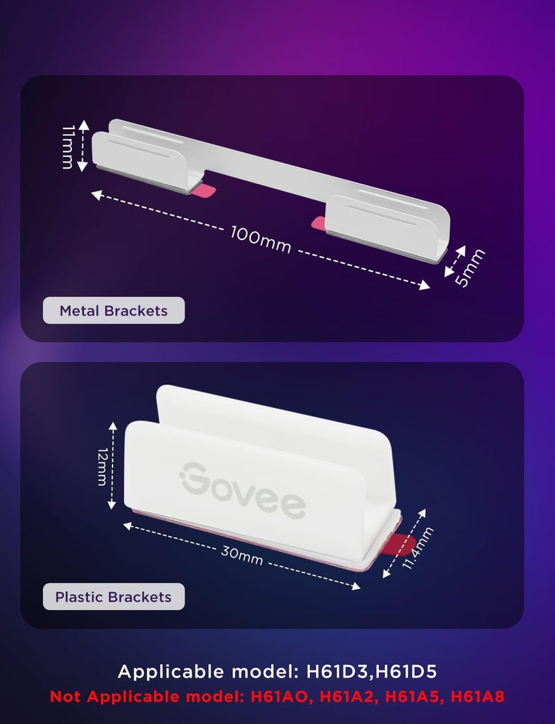 GOVEE NEON ROPE LIGHT 2 sponke bele 15 kosov 6974316992905