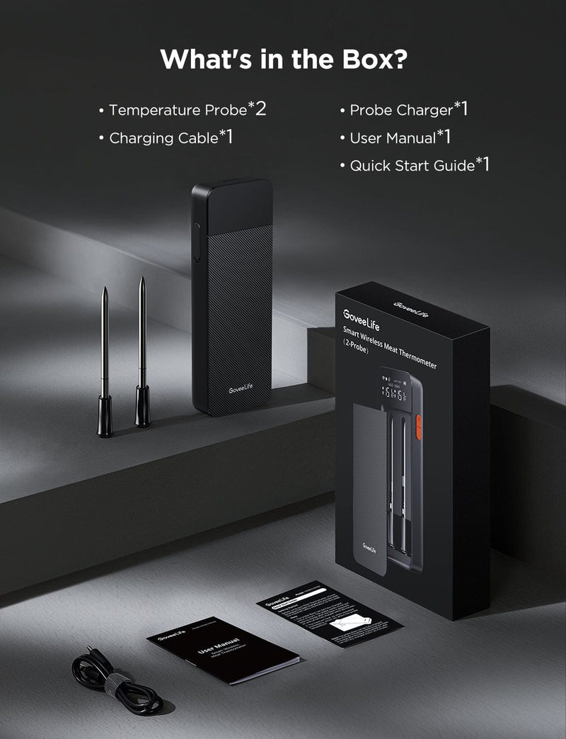 GOVEE pametni brezžični termometer - 2 sondi 6974316996798