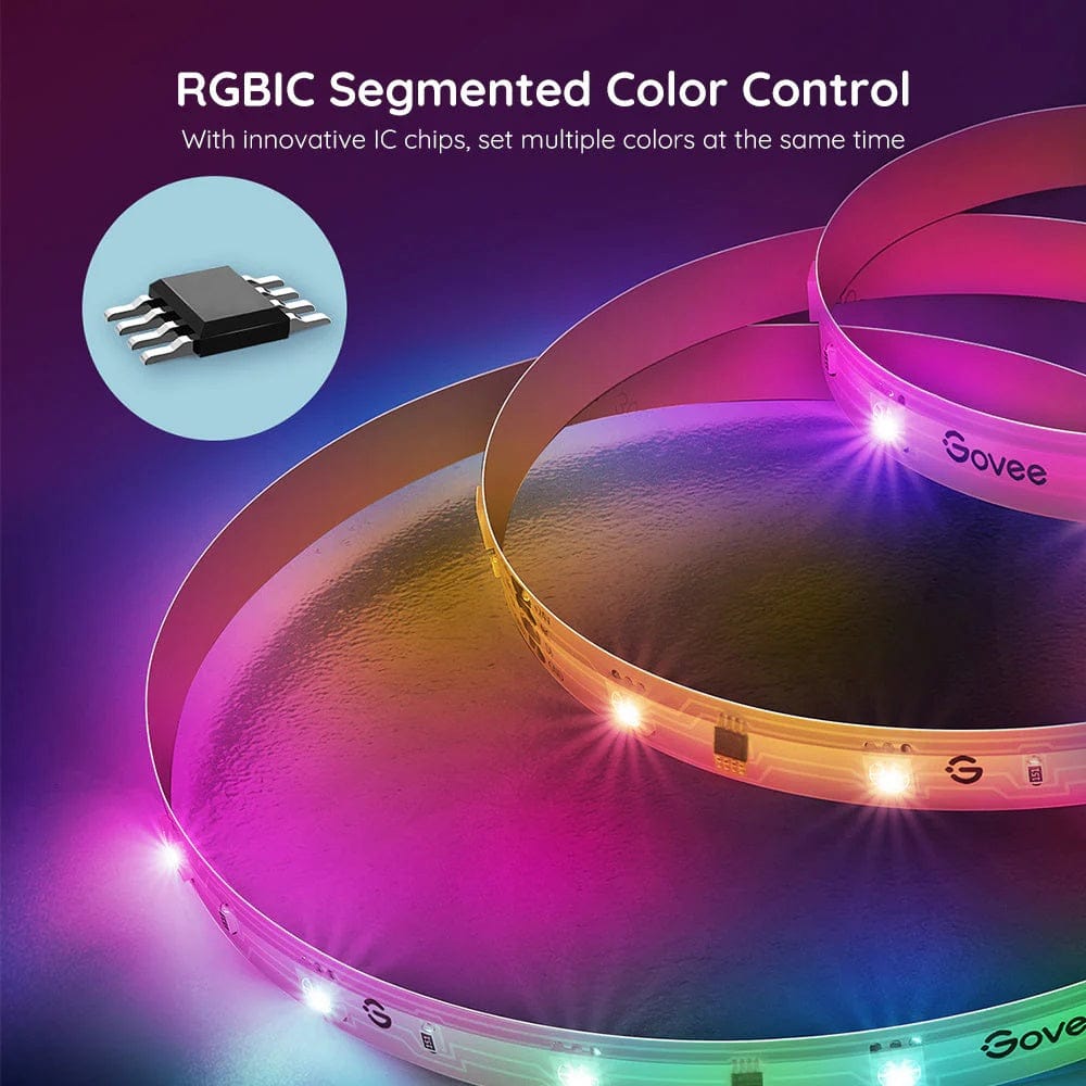 GOVEE RGBIC Basic Wi-Fi + Bluetooth LED trak 10 m - POŠKODOVANA EMBALAŽA 3200000006102