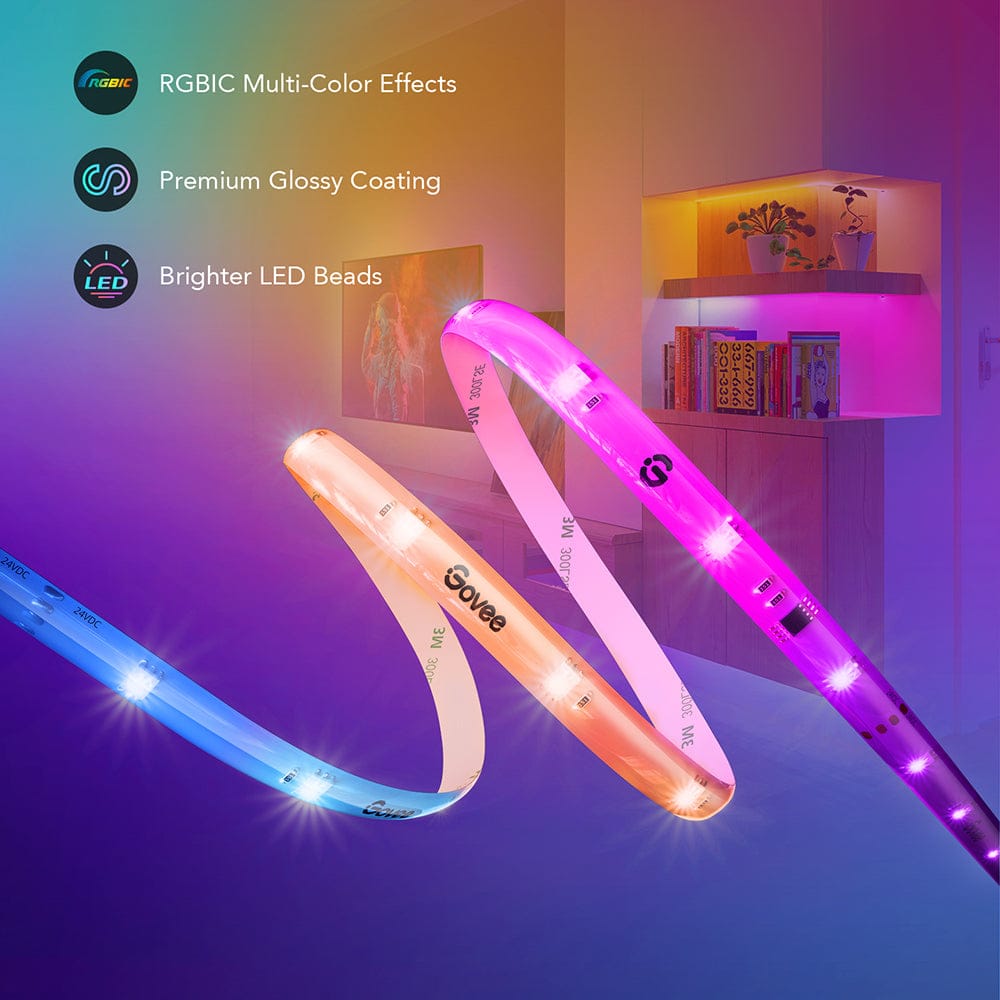 GOVEE RGBIC LED trak z zaščitnim premazom 10 M 6974316990987
