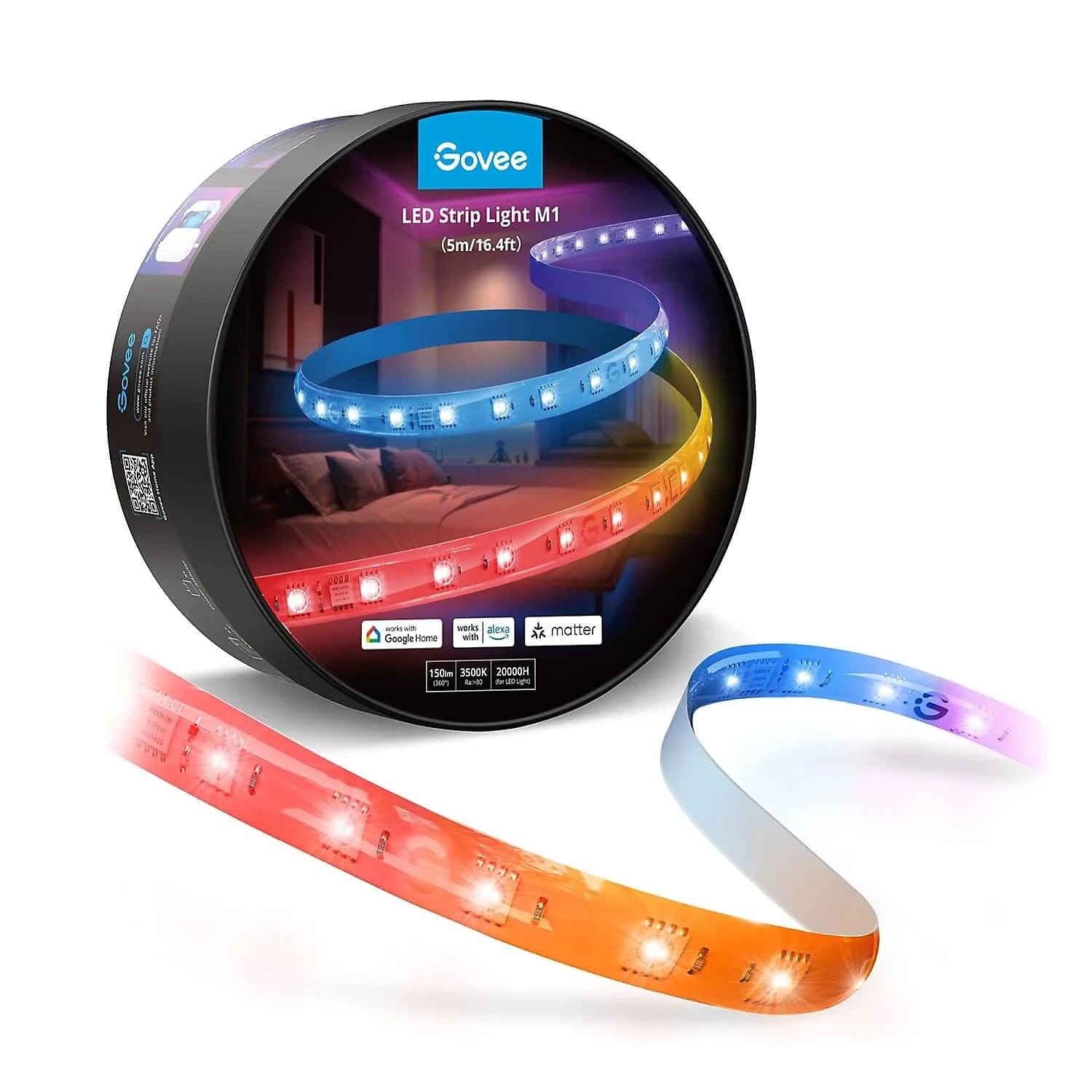 GOVEE RGBICW LED trak M1 5M - POŠKODOVANA EMBALAŽA 3200000006072