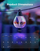 GOVEE RGBICW zunanje vrvične lučke 6974316995890