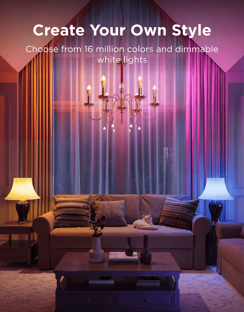 GOVEE RGBWW pametna LED žarnica (2 kosa) E14 6974316993360