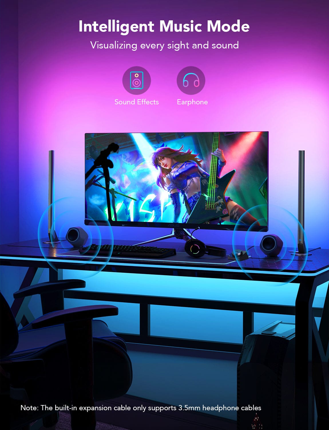GOVEE SMART GAMING LIGHT BARS - POŠKODOVANA EMBALAŽA 3200000006089