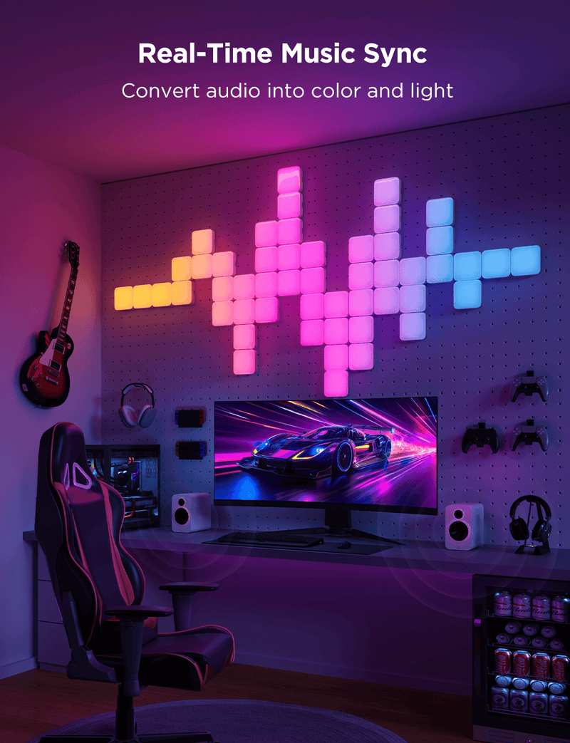 GOVEE SMART MINI PANEL LIGHTS razširitveni komplet - 6 panelov 6974316995920