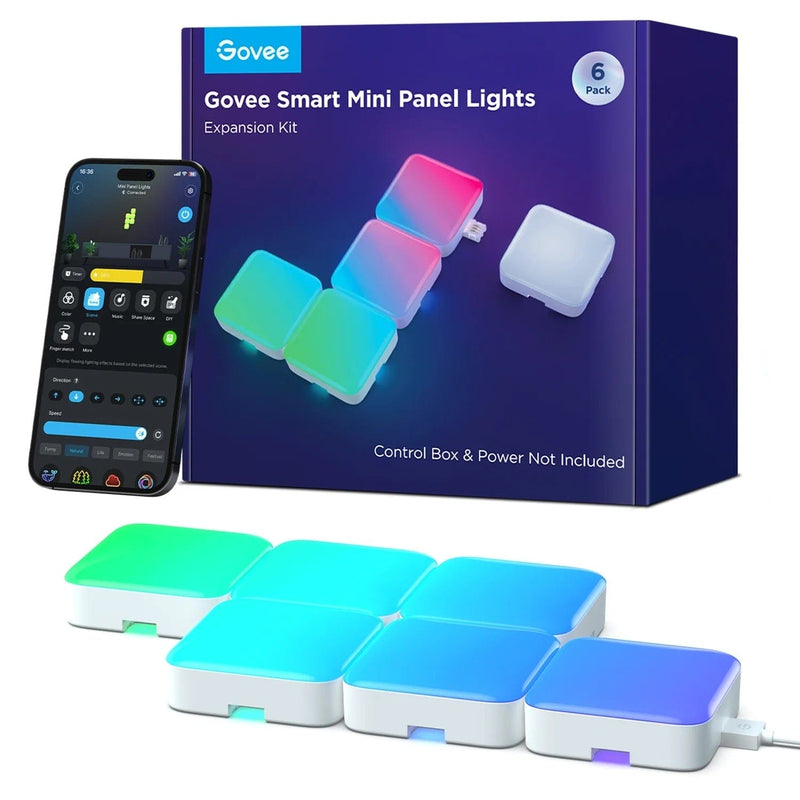GOVEE SMART MINI PANEL LIGHTS razširitveni komplet - 6 panelov 6974316995920