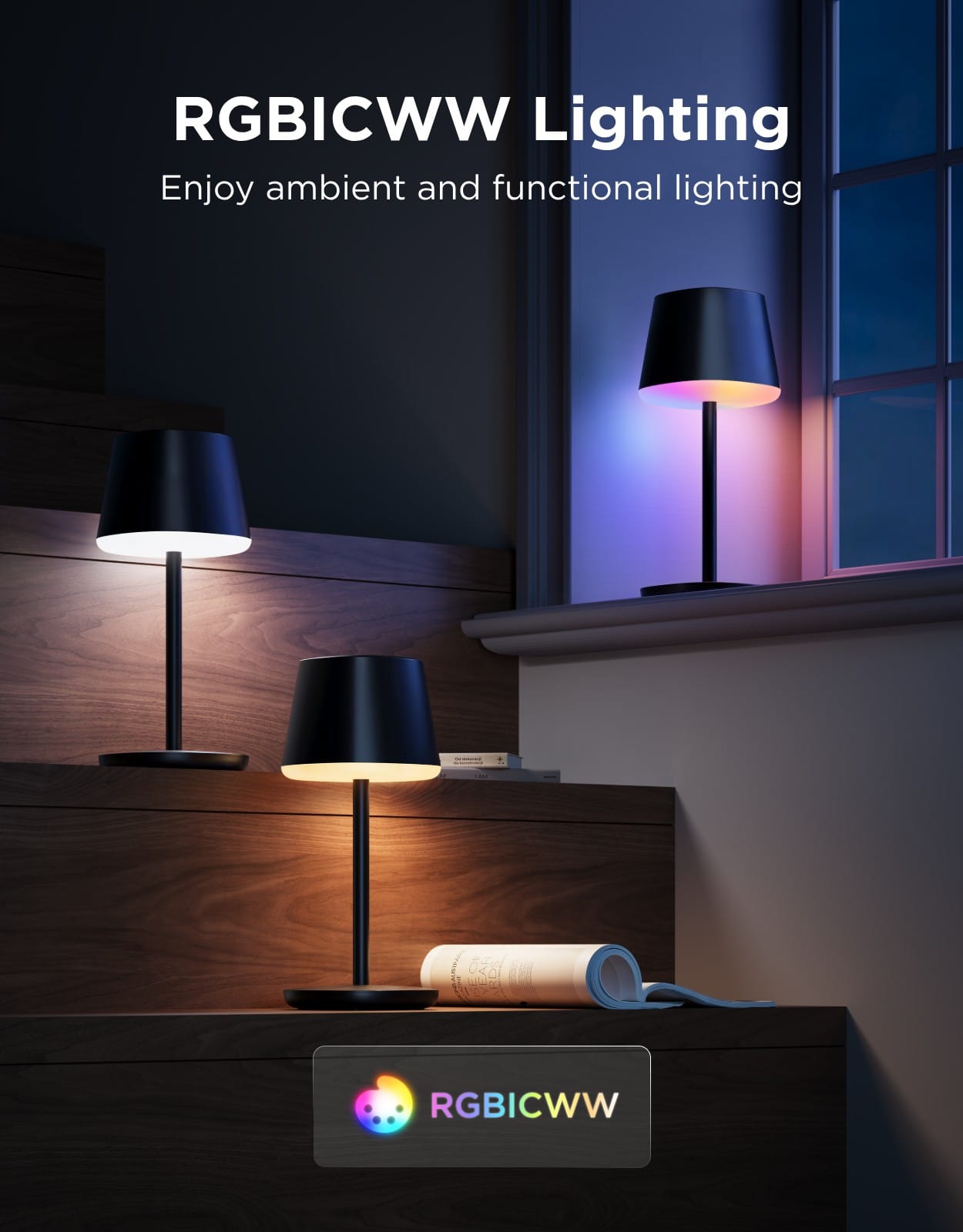 GOVEE TABLE LAMP WITH BATTERY 6974316991458