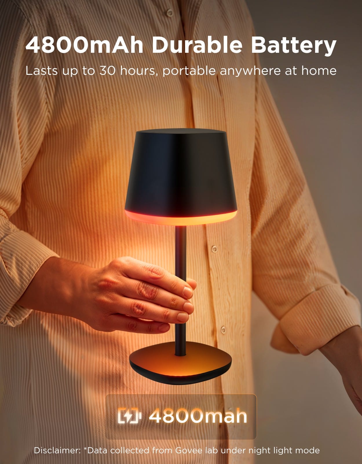 GOVEE TABLE LAMP WITH BATTERY 6974316991458