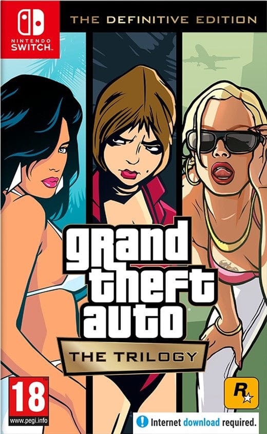 Grand Theft Auto: The Trilogy - Definitive Edition (Nintendo Switch) 045496429027