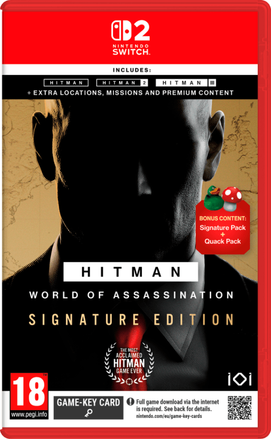 HITMAN WORLD OF ASSASSINATION - SIGNATURE EDITION (Nintendo Switch 2) 884095223335