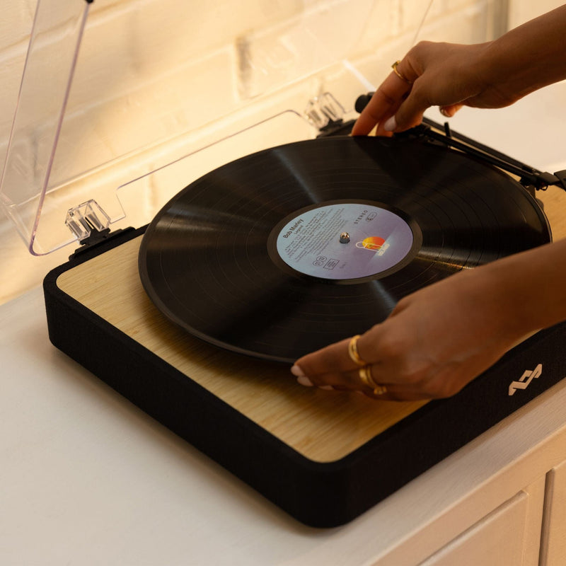 HOUSE OF MARLEY REVOLUTION BT gramofon črne barve 846885011362