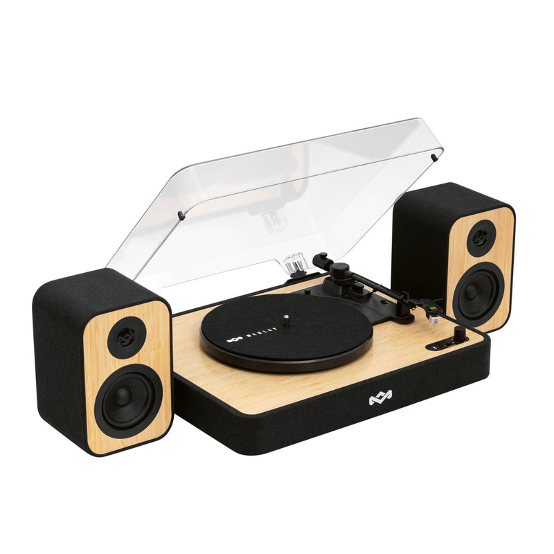 HOUSE OF MARLEY REVOLUTION BT gramofon z zvočniki - črne barve 846885011379