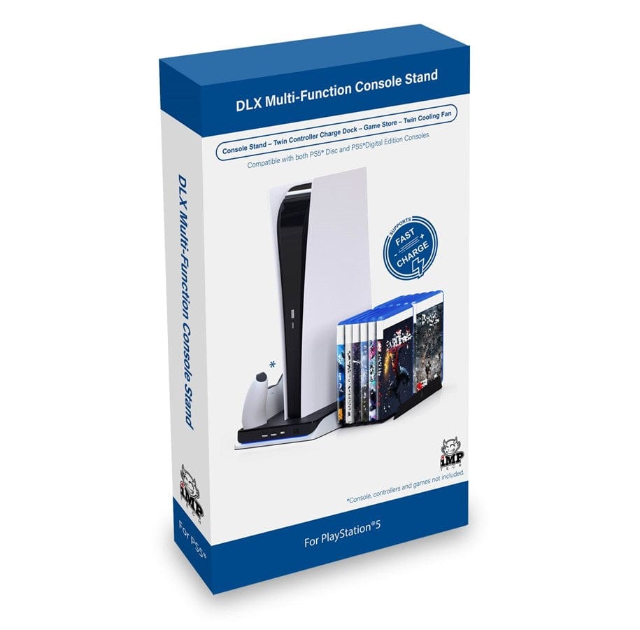 IMP TECH DLX MULTI FUNKCIJSKO STOJALO ZA KONZOLE PS5 5060176365506