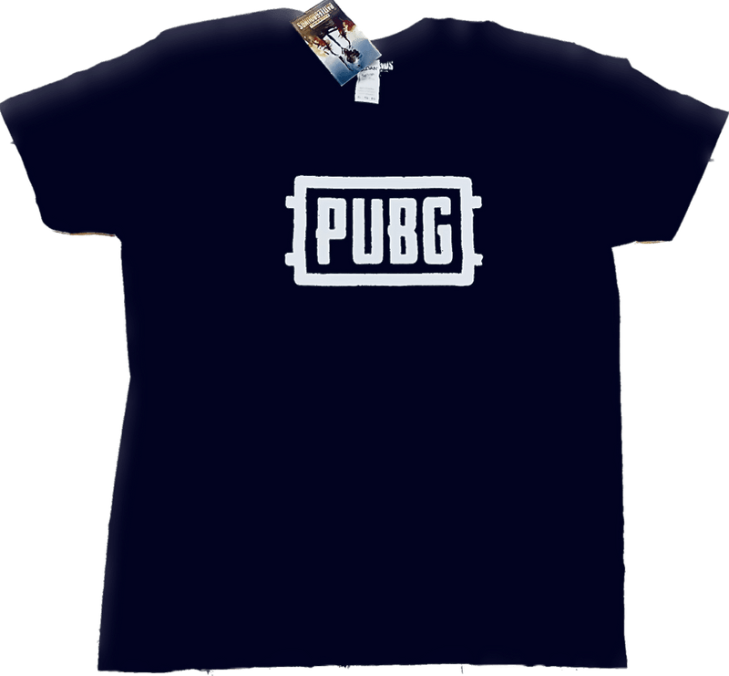 JINX T-SHIRT PUBG WHITE ICON PREMIUM TEE-LARGE-BLACK 889343105623