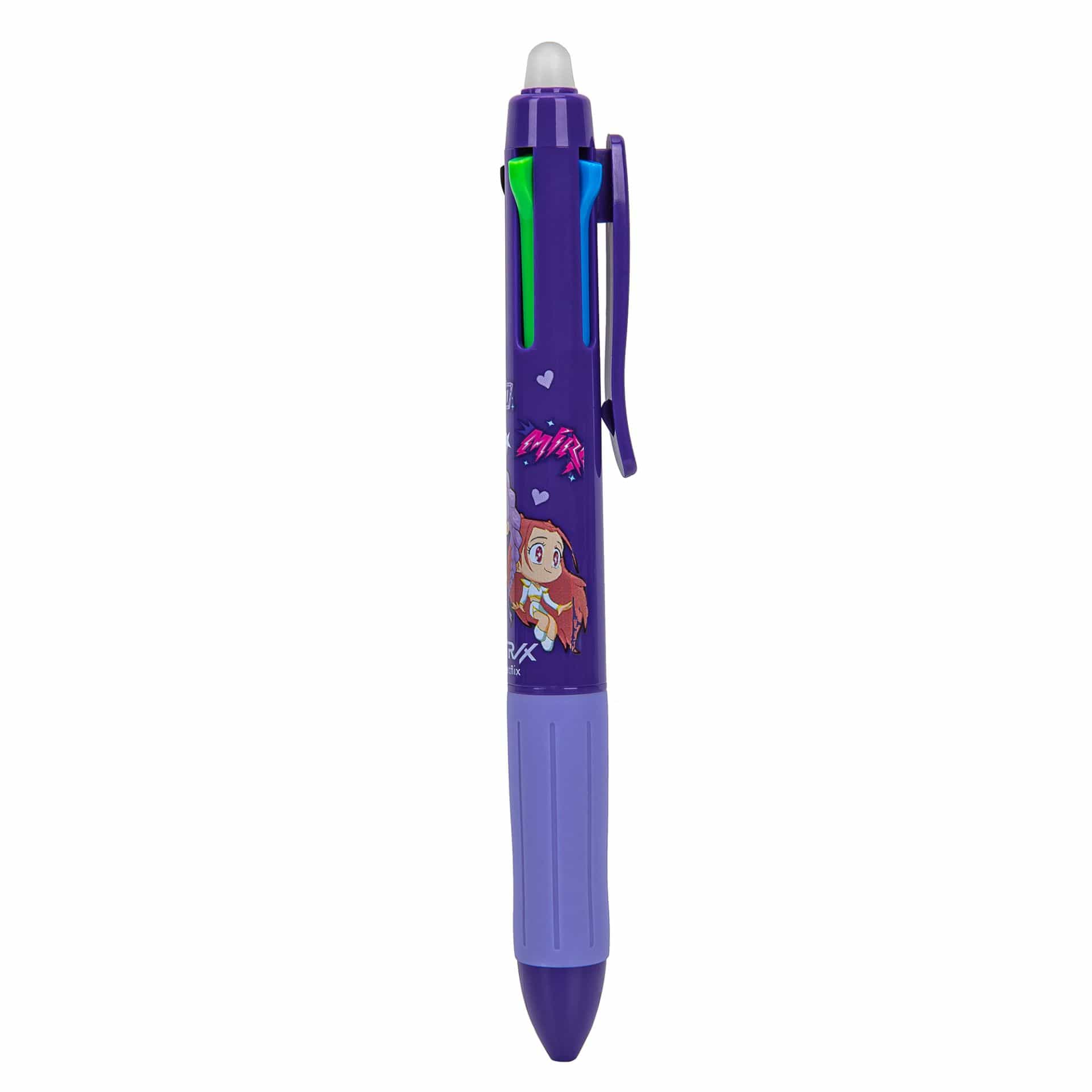 K-POP DEMON HUNTERS - STATIONERY COLLECTION 4 barvno pisalo 3701638745604