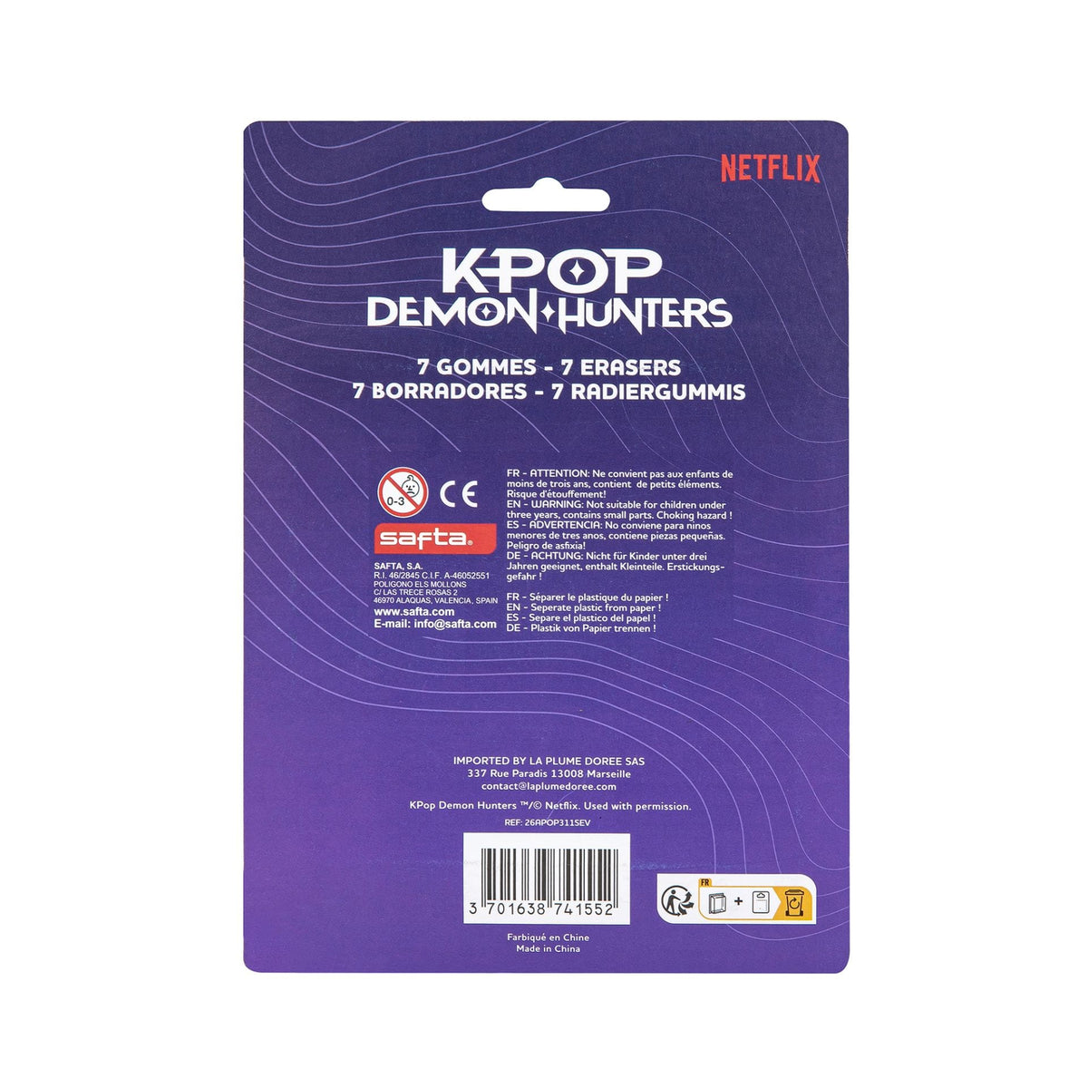K-POP DEMON HUNTERS - STATIONERY COLLECTION - set 7 radirk 3701638741552