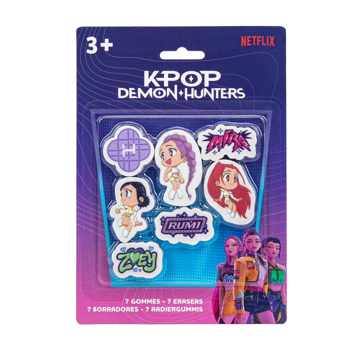K-POP DEMON HUNTERS - STATIONERY COLLECTION - set 7 radirk 3701638741552