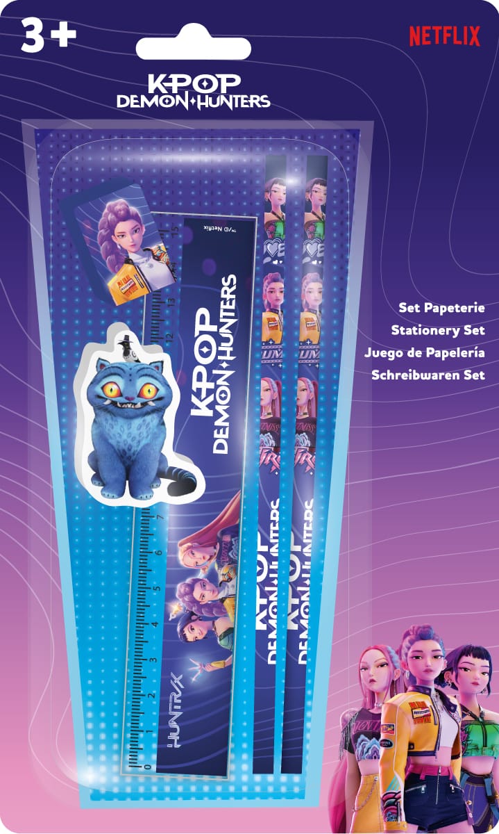 K-POP DEMON HUNTERS - STATIONERY COLLECTION šolski set 3701638741583