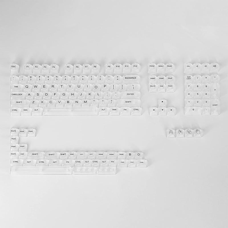 KEYBOARD KEYCAPS - REDRAGON CRYSTAL A135 - 147 kos 6950376714626