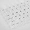 KEYBOARD KEYCAPS - REDRAGON CRYSTAL A135 - 147 kos 6950376714626
