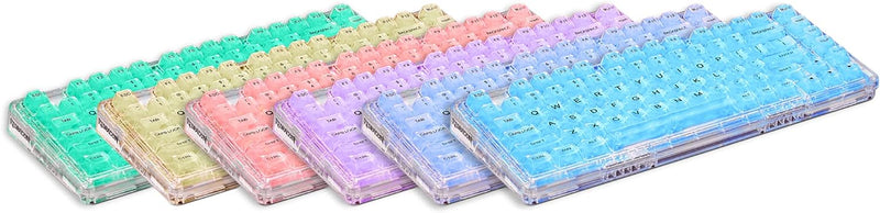 KEYBOARD KEYCAPS - REDRAGON CRYSTAL A135 - 147 kos 6950376714626