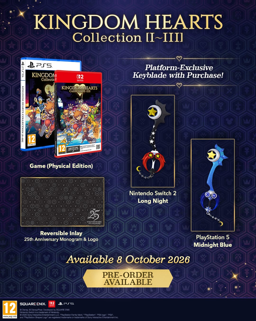 KINGDOM HEARTS Collection [I~III] (Nintendo Switch 2) 5021290103191