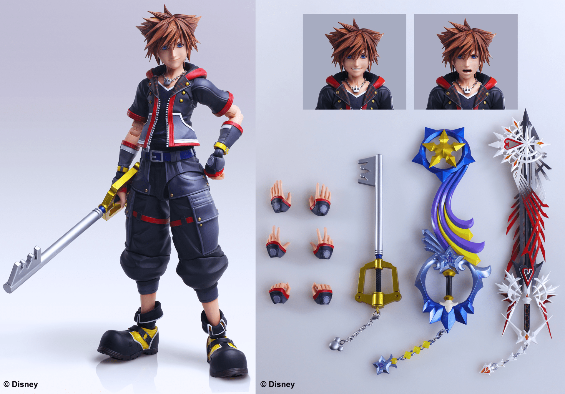 KINGDOM HEARTS III PLAY ARTS KAI ACTION FIGURE - SORA VER. 2 DELUXE figurica 4988601364041