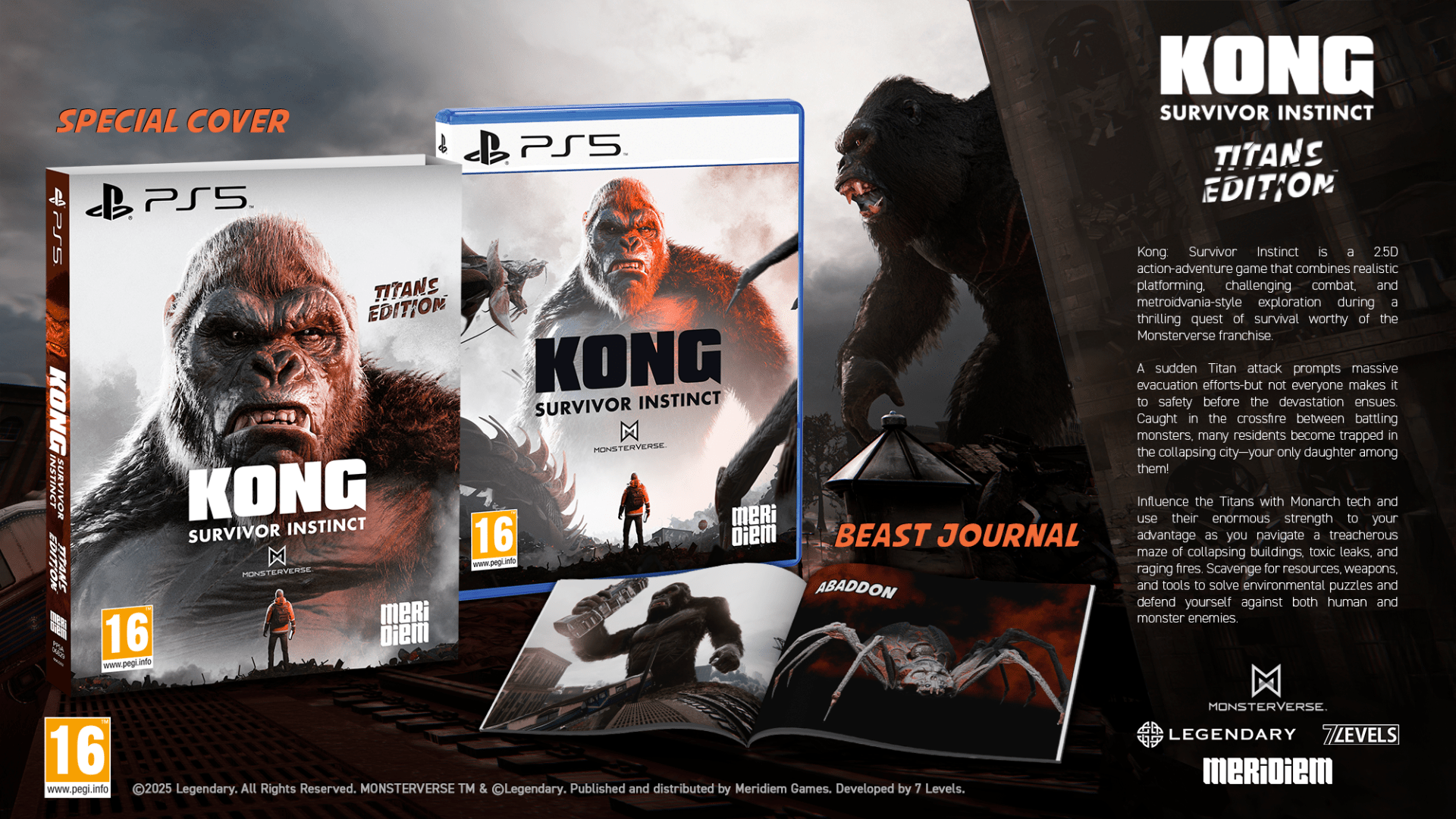 Kong: Survivor Instinct - Titans Edition (Playstation 5) 8436622260317