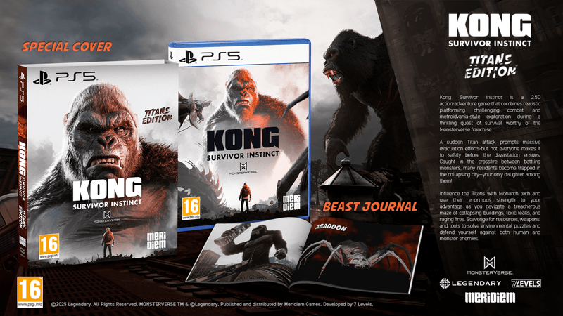 Kong: Survivor Instinct - Titans Edition (Playstation 5) 8436622260324