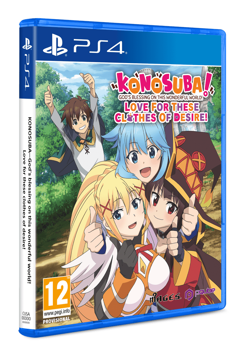 Konosuba - Gbotww! Love For These Clothes Of Desire! (Playstation 4) 5060690796268