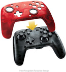 Kontroler PDP žični NINTENDO SWITCH FACEOFF DELUXE CONTROLLER + AUDIO PDP kamuflažno rdeč - POŠKODOVANA EMBALAŽA 3200000002319