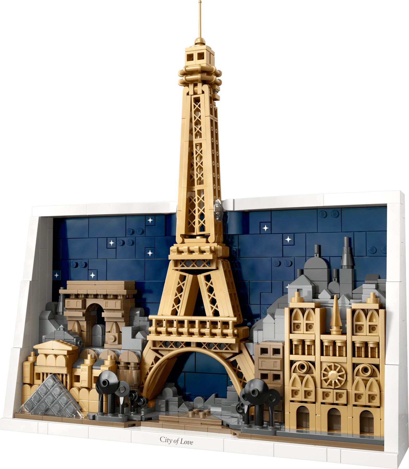 LEGO ARCHITECTURE - PARIS - CITY OF LOVE #21064 5702018063668