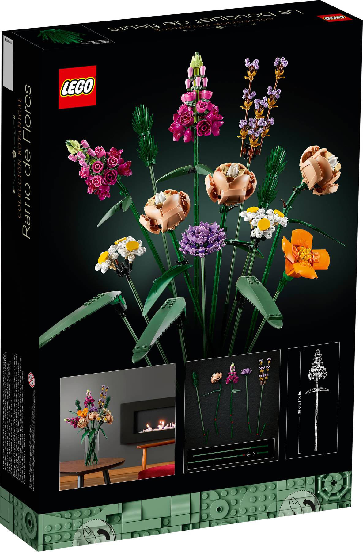 LEGO CREATOR EXPERT - FLOWER BOUQUET #10280 5702016913767